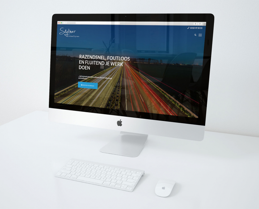 Skyliner software nieuwe website